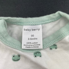 Load image into Gallery viewer, unisex Baby Berry, soft cotton bodysuit / romper, EUC, size 00,  