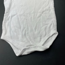 Load image into Gallery viewer, unisex Mobi Minors, soft cotton bodysuit / romper, GUC, size 00,  