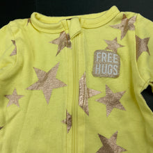 Load image into Gallery viewer, unisex Baby Berry, cotton zip romper, EUC, size 0000,  