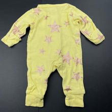 Load image into Gallery viewer, unisex Baby Berry, cotton zip romper, EUC, size 0000,  