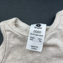 Load image into Gallery viewer, unisex Dymples, stretchy singletsuit / romper, EUC, size 0000,  