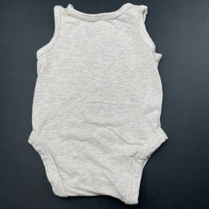 unisex Dymples, stretchy singletsuit / romper, EUC, size 0000,  