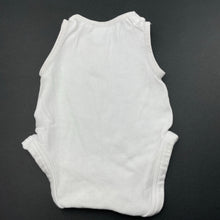 Load image into Gallery viewer, unisex Dymples, ribbed cotton singletsuit / romper, EUC, size 0000,  