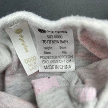 Load image into Gallery viewer, Girls Dymples, zip coverall / romper, cat mermaids, GUC, size 0000,  