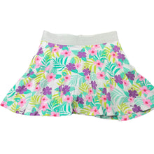 Load image into Gallery viewer, Girls Emerson, floral cotton skirt, built-in shorts, elasticated, GUC, size 5,  