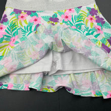Load image into Gallery viewer, Girls Emerson, floral cotton skirt, built-in shorts, elasticated, GUC, size 5,  