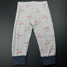 Load image into Gallery viewer, unisex Target, waffle pyjama pants / bottoms, rabbits, GUC, size 2,  