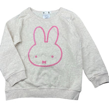 Load image into Gallery viewer, Girls Cotton On, Miffy fleece lined sweater / jumper, EUC, size 8,  