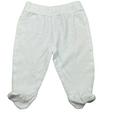 unisex Target, soft cotton footed leggings / bottoms, EUC, size 0000,  