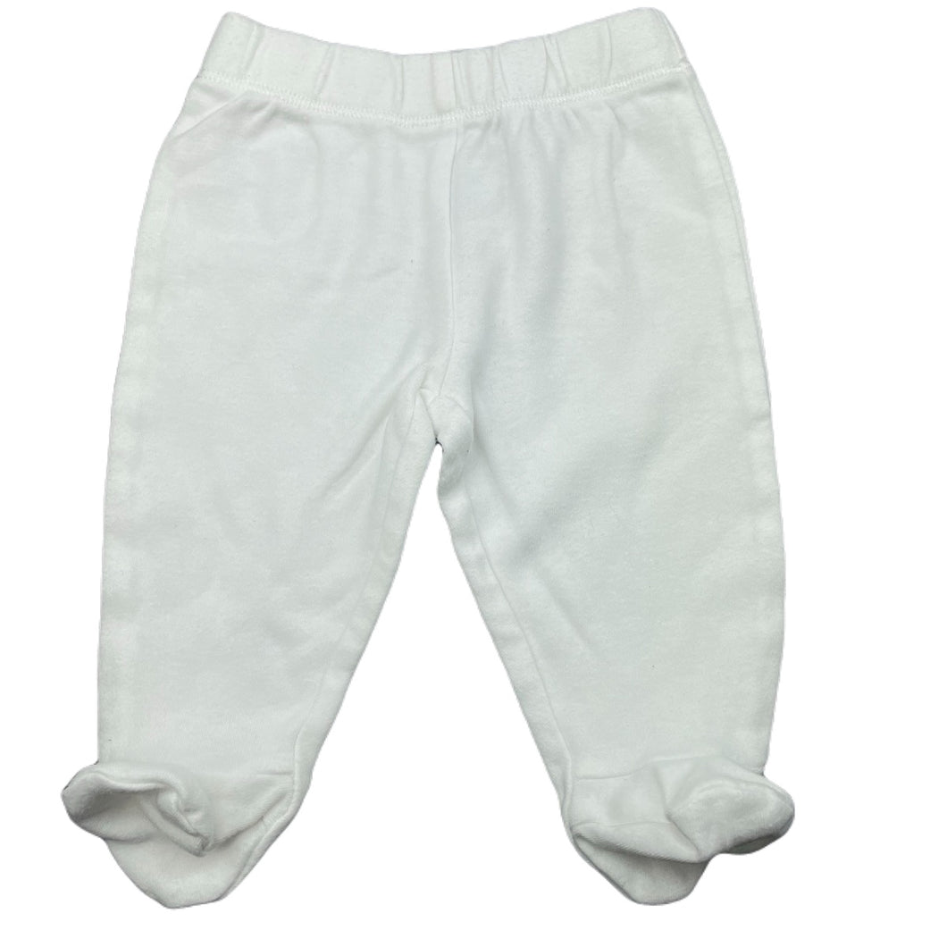 unisex Target, soft cotton footed leggings / bottoms, EUC, size 0000,  