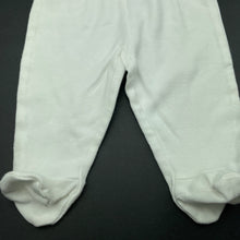 Load image into Gallery viewer, unisex Target, soft cotton footed leggings / bottoms, EUC, size 0000,  