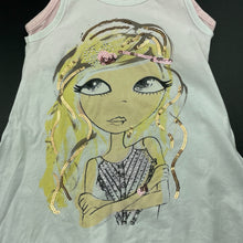 Load image into Gallery viewer, Girls Funky Babe, lace trim cotton summer top, FUC, size 4,  