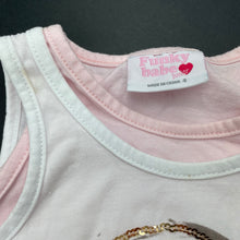Load image into Gallery viewer, Girls Funky Babe, lace trim cotton summer top, FUC, size 4,  