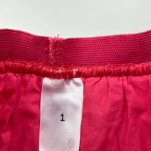 Load image into Gallery viewer, Girls Target, cotton lined Christmas tulle &amp; sequin skirt, elasticated, GUC, size 1,  