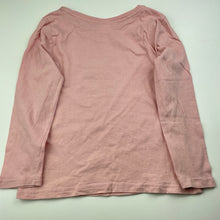 Load image into Gallery viewer, Girls Lily &amp; Dan, organic cotton long sleeve top, elephant, FUC, size 6,  