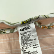 Load image into Gallery viewer, Girls Anko, organic cotton blend swaddle sleeping bag, EUC, size 000,  