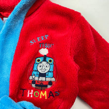 Load image into Gallery viewer, Boys Thomas &amp; Friends, fleece dressing gown / bath robe, L: 48cm, GUC, size 2,  