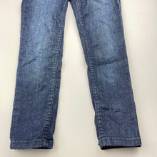 Load image into Gallery viewer, Girls H&amp;M, stretch denim leggings / jeggings, elasticated, Inside leg: 42.5cm, FUC, size 5,  
