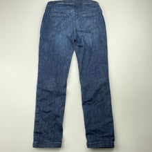 Load image into Gallery viewer, Girls H&amp;M, stretch denim leggings / jeggings, elasticated, Inside leg: 42.5cm, FUC, size 5,  
