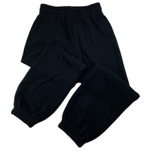 Load image into Gallery viewer, Girls Mango, black fleece lined track pants, elasticated, Inside leg: 48.5cm, EUC, size 8,  