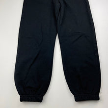 Load image into Gallery viewer, Girls Mango, black fleece lined track pants, elasticated, Inside leg: 48.5cm, EUC, size 8,  