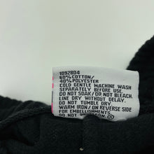 Load image into Gallery viewer, Girls Mango, black fleece lined track pants, elasticated, Inside leg: 48.5cm, EUC, size 8,  