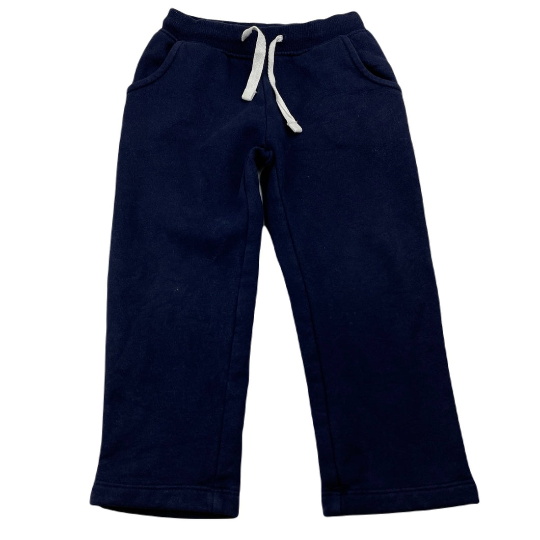 unisex Target, navy fleece lined track pants, elasticated, Inside leg: 35cm, GUC, size 3,  