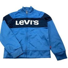 Load image into Gallery viewer, Boys Levis, lightweight fleece lined zip up track top, FUC, size 2-3,  
