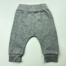 Load image into Gallery viewer, unisex Baby Berry, grey fleece lined pants / bottoms, GUC, size 00,  