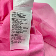 Load image into Gallery viewer, Girls KIDDING AROUND, pink tulle tutu party dress, GUC, size 0, L: 42cm