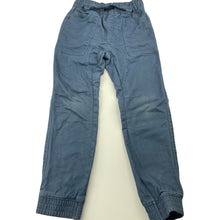Load image into Gallery viewer, Boys Anko, blue casual pants, elasticated, Inside leg: 49cm, FUC, size 6,  