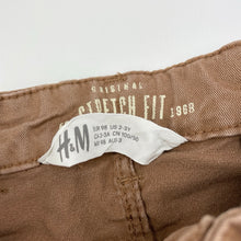 Load image into Gallery viewer, Boys H&amp;M, stretch cotton pants, adjustable, Inside leg: 37cm, FUC, size 3,  