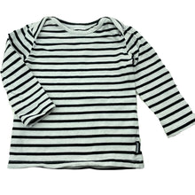 Load image into Gallery viewer, Bonds striped stretchy long sleeve top, size 00, Pre-loved