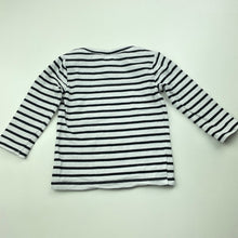 Load image into Gallery viewer, unisex Bonds, striped stretchy long sleeve top, GUC, size 00,  