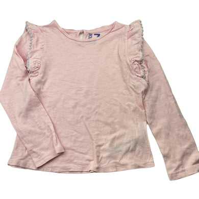 Girls Cotton On, pink cotton long sleeve top, FUC, size 7,  
