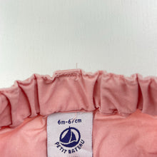 Load image into Gallery viewer, Girls Petit Bateau, pink lightweight cotton pants / bottoms, elasticated, FUC, size 00,  
