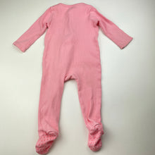 Load image into Gallery viewer, Girls Cotton On, ribbed zip coverall / romper, FUC, size 0,  