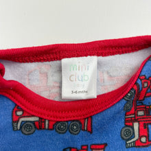 Load image into Gallery viewer, Boys Mini Club, cotton coverall / romper, wash fade, FUC, size 00,  