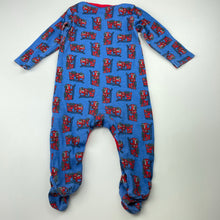 Load image into Gallery viewer, Boys Mini Club, cotton coverall / romper, wash fade, FUC, size 00,  