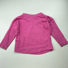 Load image into Gallery viewer, Girls Mango, pink cotton long sleeve top, FUC, size 2,  