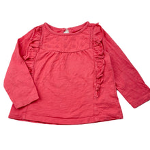 Load image into Gallery viewer, Girls Nutmeg, cotton long sleeve top, FUC, size 1,  
