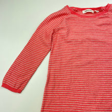 Load image into Gallery viewer, Girls Country Road, soft feel lightweight cotton / angora knit dress, FUC, size 2, L: 58cm