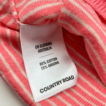 Load image into Gallery viewer, Girls Country Road, soft feel lightweight cotton / angora knit dress, FUC, size 2, L: 58cm