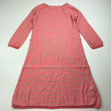 Load image into Gallery viewer, Girls Country Road, soft feel lightweight cotton / angora knit dress, FUC, size 2, L: 58cm