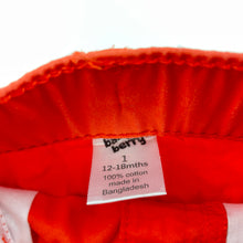 Load image into Gallery viewer, Boys Baby Berry, orange cotton shorts, drawcord, GUC, size 1,  