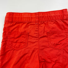 Load image into Gallery viewer, Boys Baby Berry, orange cotton shorts, drawcord, GUC, size 1,  