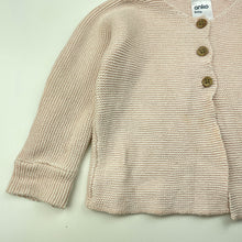 Load image into Gallery viewer, Girls Anko, knitted cotton cardigan, GUC, size 0,  
