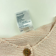 Load image into Gallery viewer, Girls Anko, knitted cotton cardigan, GUC, size 0,  