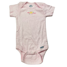Load image into Gallery viewer, Girls Gerber, lightweight cotton onesie / bodysuit, EUC, size 0,  