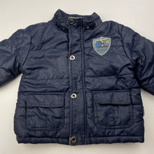 Load image into Gallery viewer, Boys Pumpkin Patch, cotton lined wadded jacket / coat, *no hood*, FUC, size 0,  